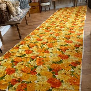 Vintage New Mid century Modern fabric 182”/48”i